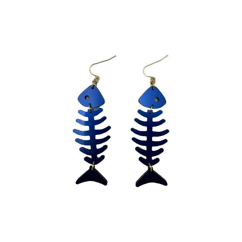 Fishbone Earrings