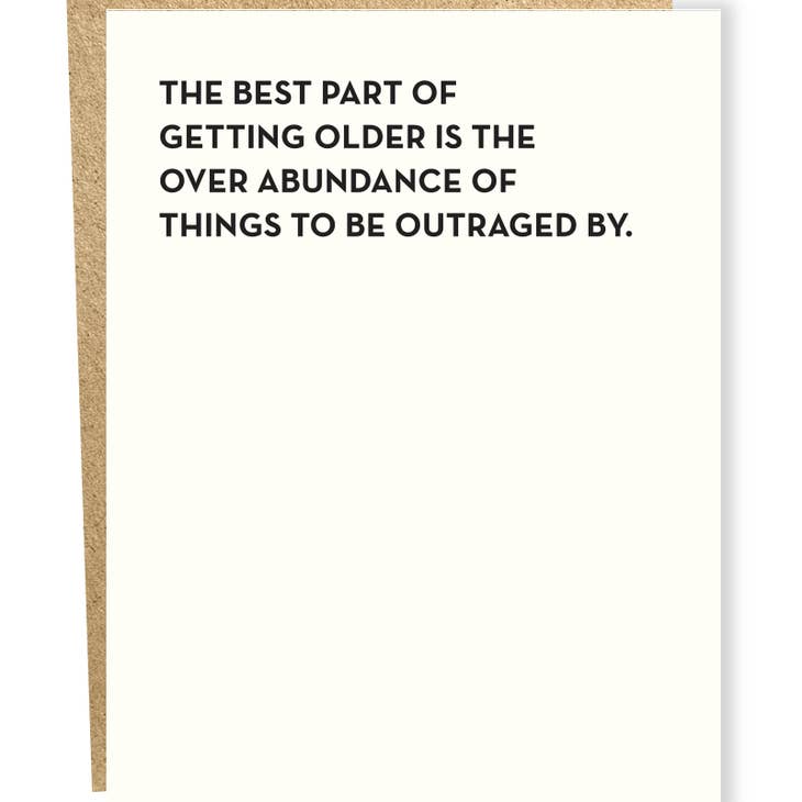 Outrage Card