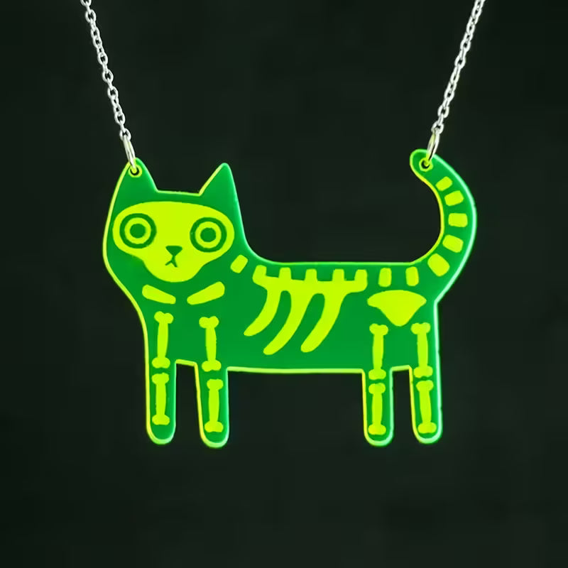 Glow Cat Necklace