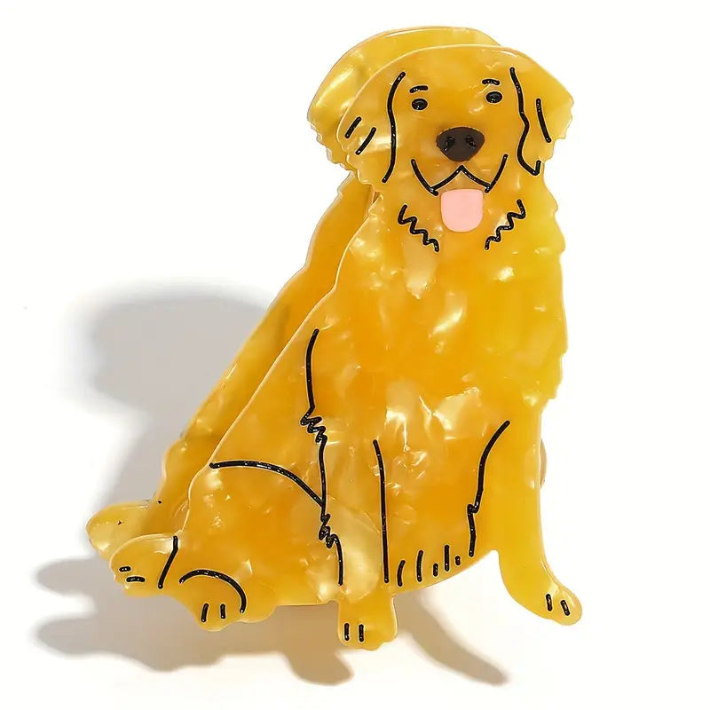 Golden Retriever  Hair Claw
