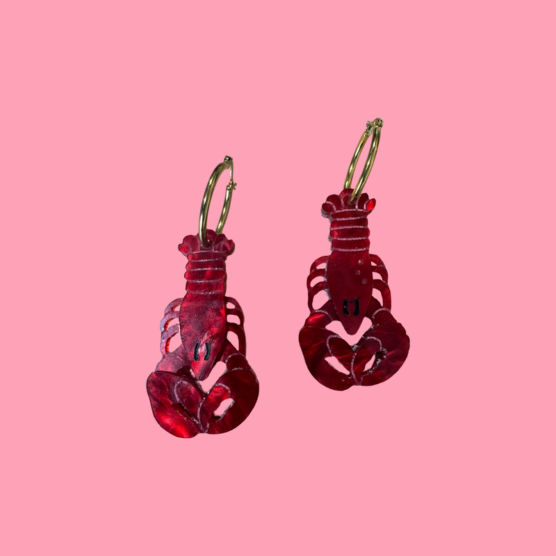 Lobster Earrings