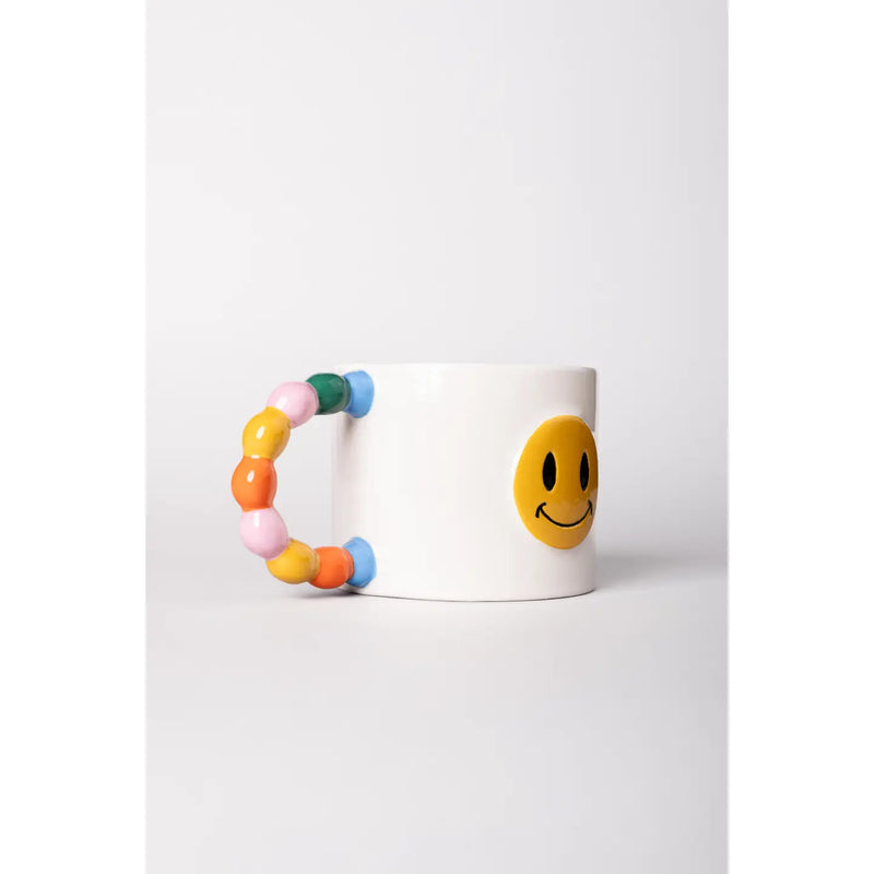 Novelty Ceramic Mug, Smiley Face