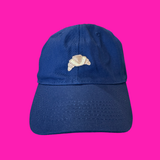 Croissant Pattern Embroidered Baseball Cap