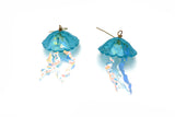 Jellyfish Earrings - Blue