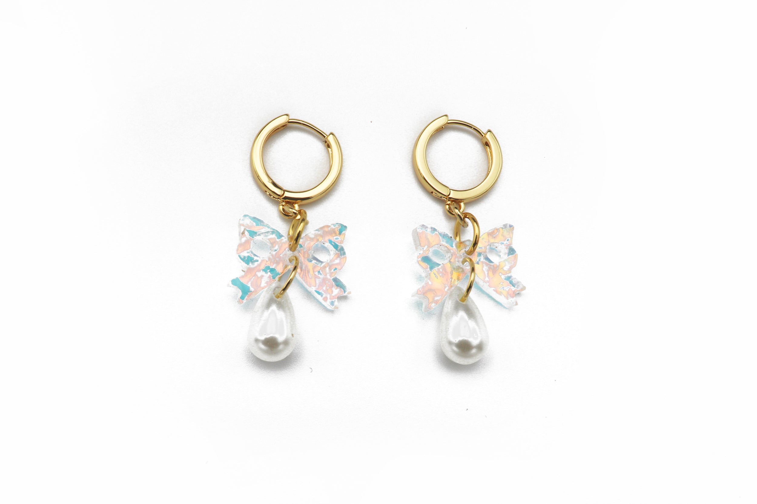 Bow Pearl Drops - Lunar