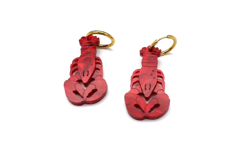 Lobster Earrings