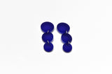 Short Bubble Drop Earrings - Frost Cobalt