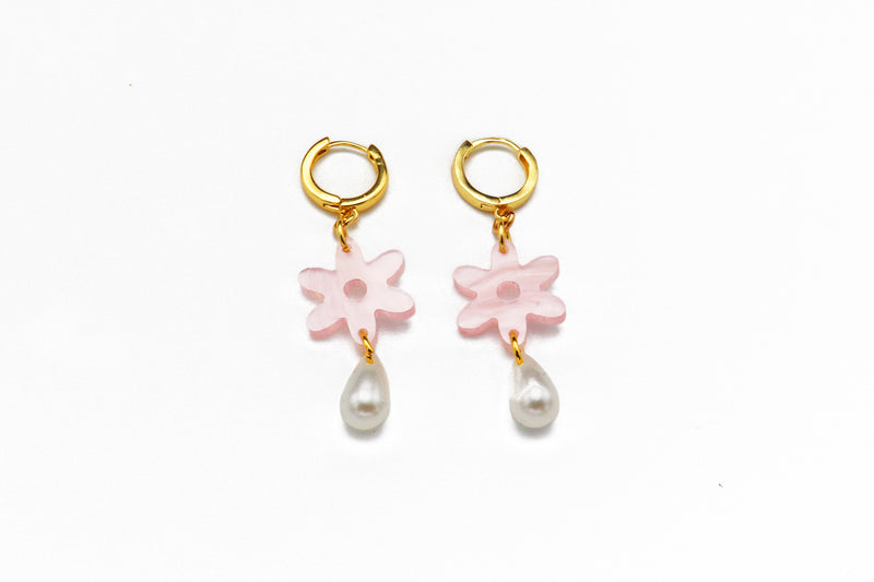 Daze Pearl Drops - Baby Pink