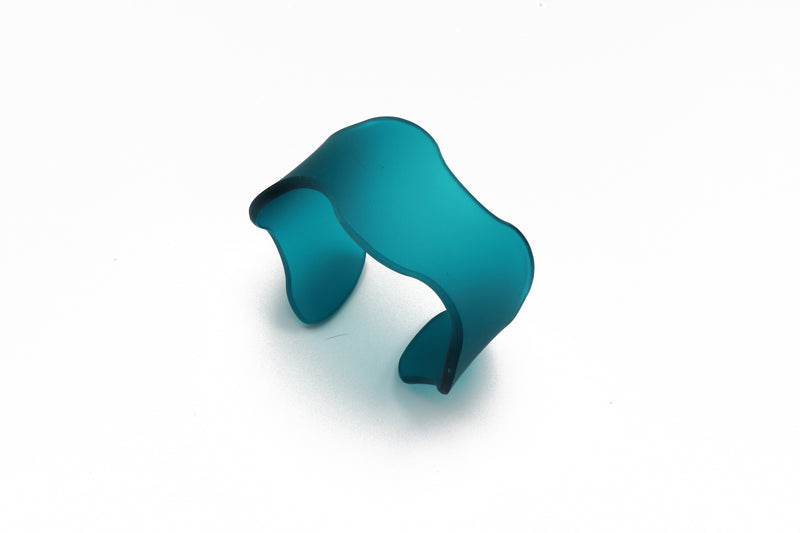 Wavy Cuff Narrow - Turquoise