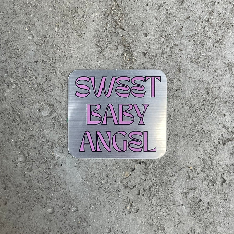 Sweet Baby Angel Vinyl Sticker