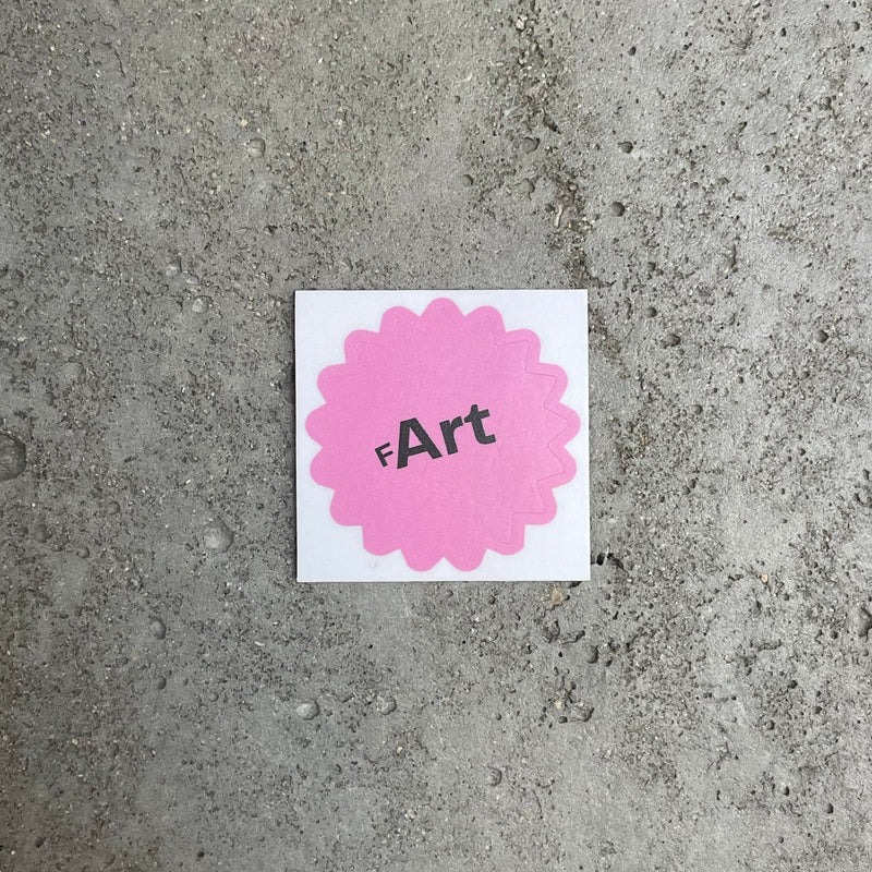 fART kiss-cut Vinyl Sticker