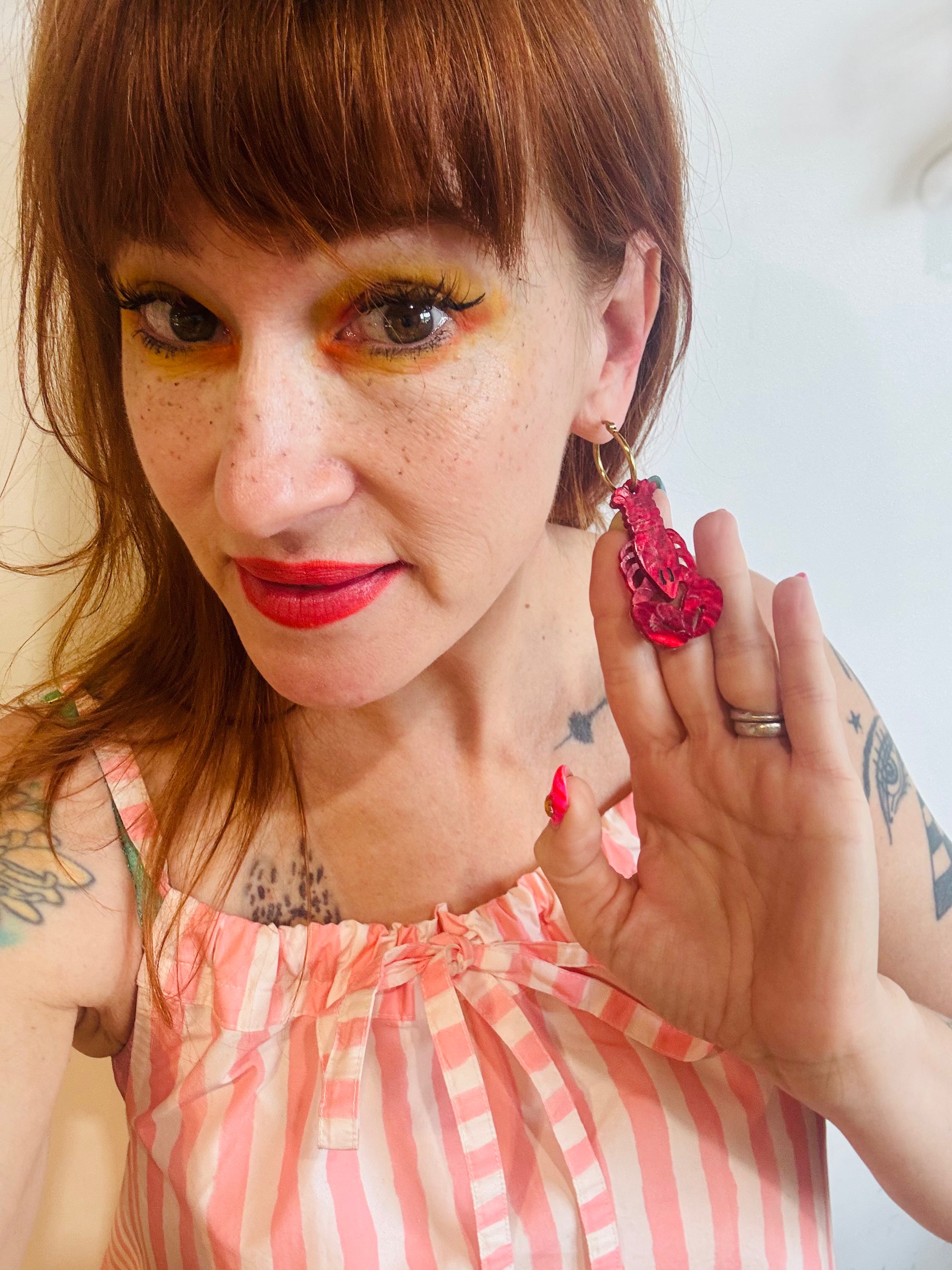 Lobster Earrings
