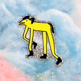Doggy Long Legs Vinyl Sticker