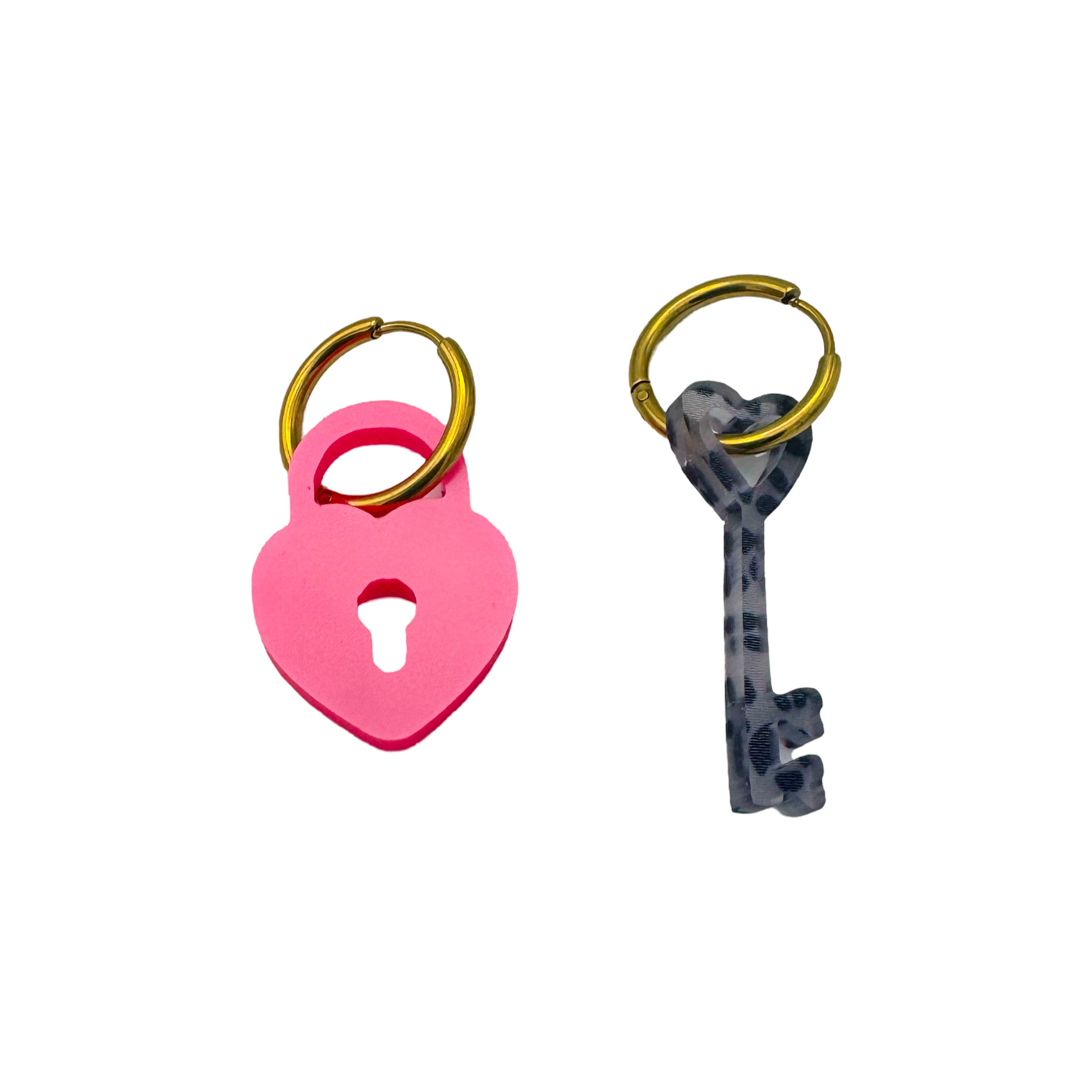 Heart Locket Earrings