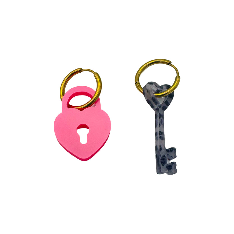 Heart Locket Earrings