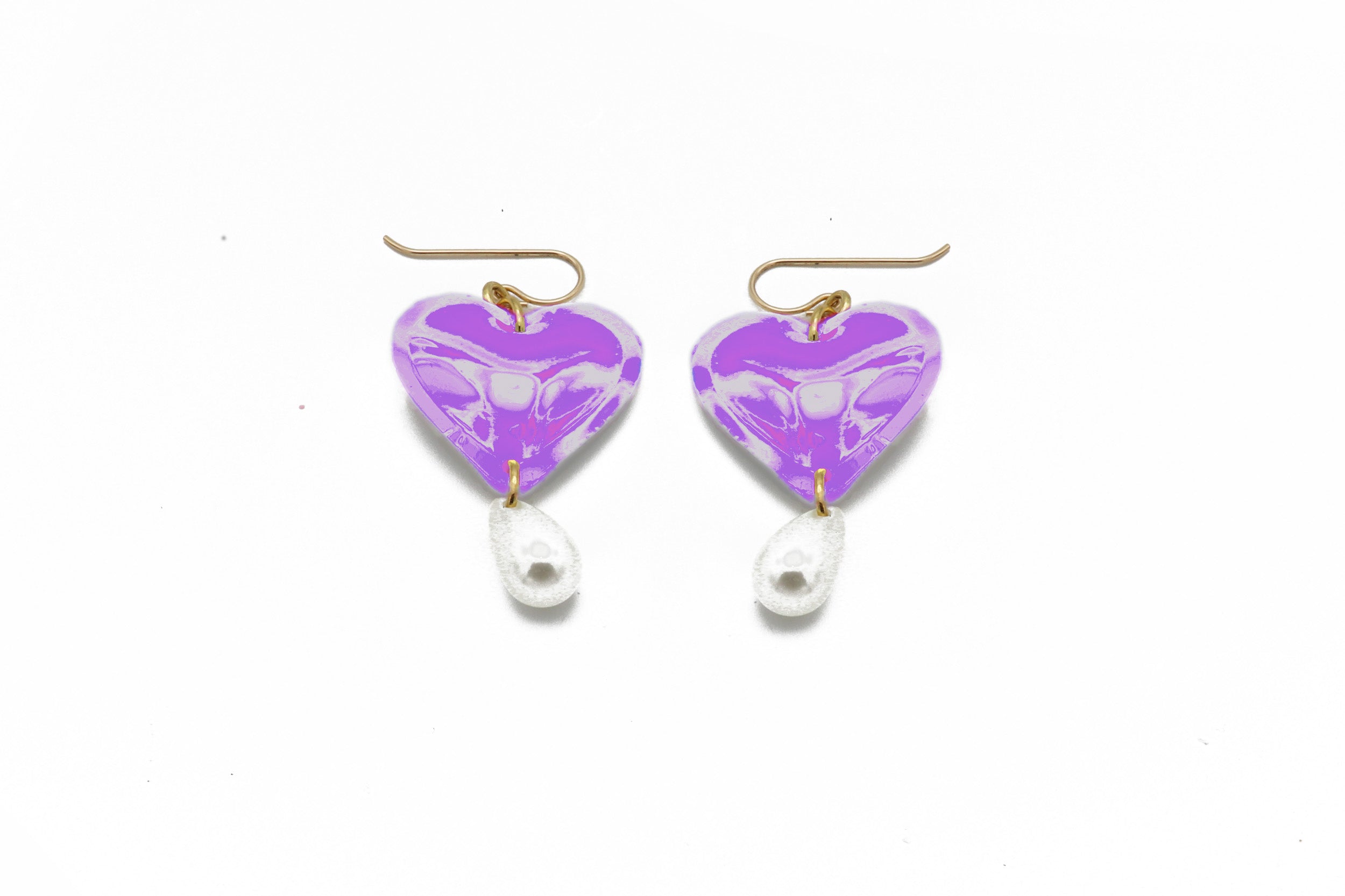 Puffy Heart Earrings