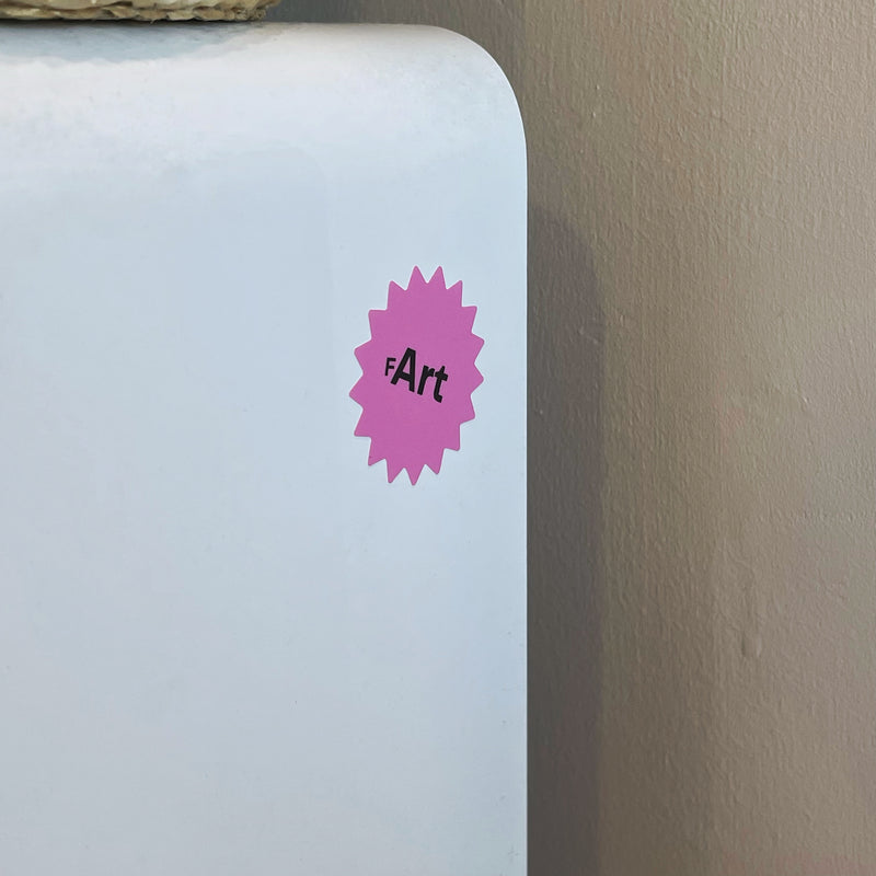 fART kiss-cut Vinyl Sticker