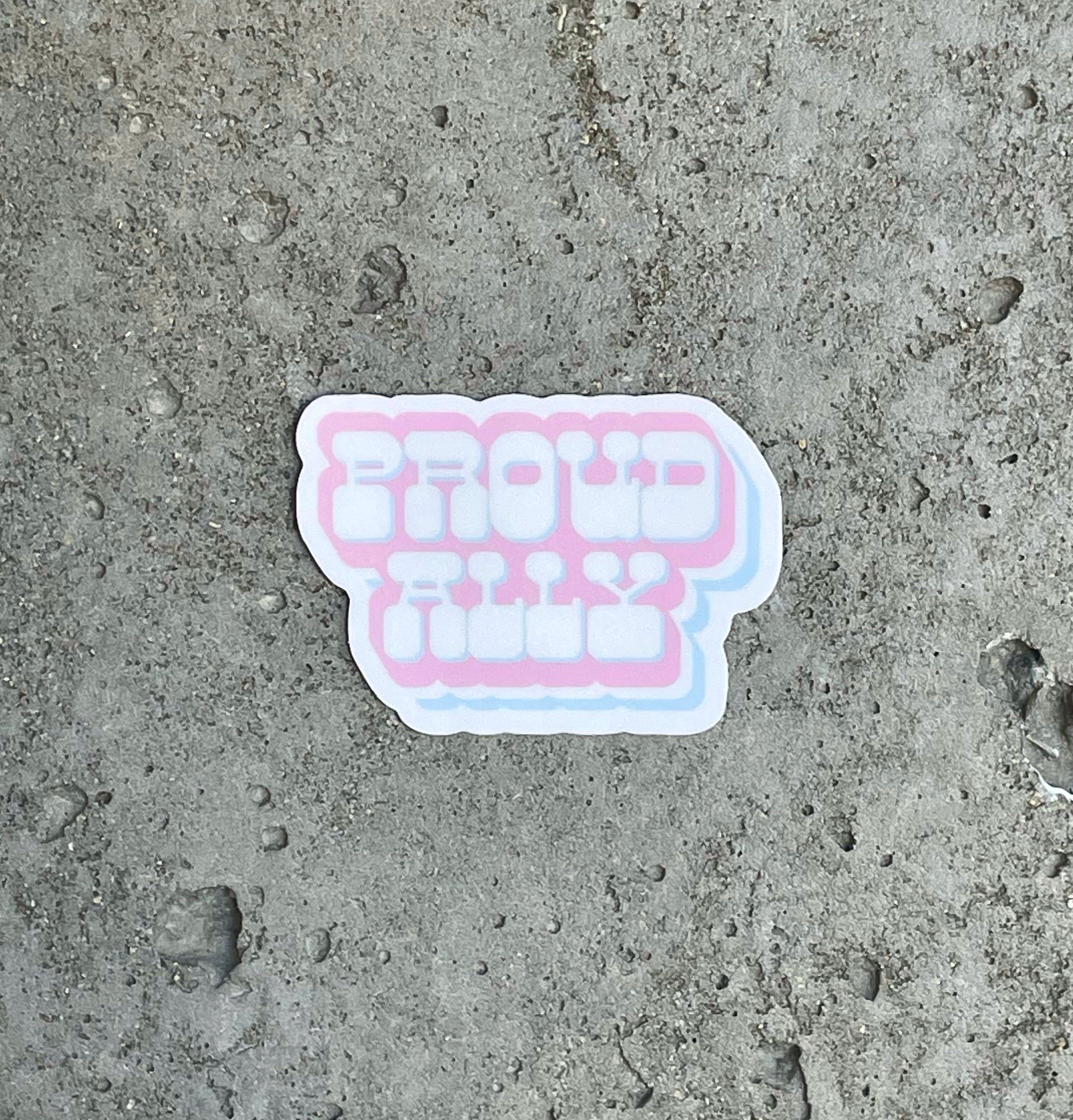 Proud Ally Vinyl Sticker