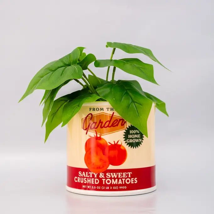 Ceramic Vase, Tomato Can