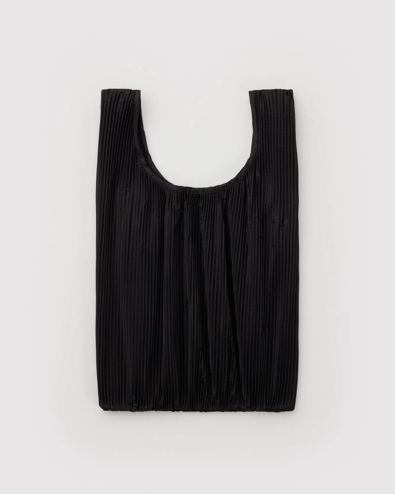 Pleated Baggu- Black
