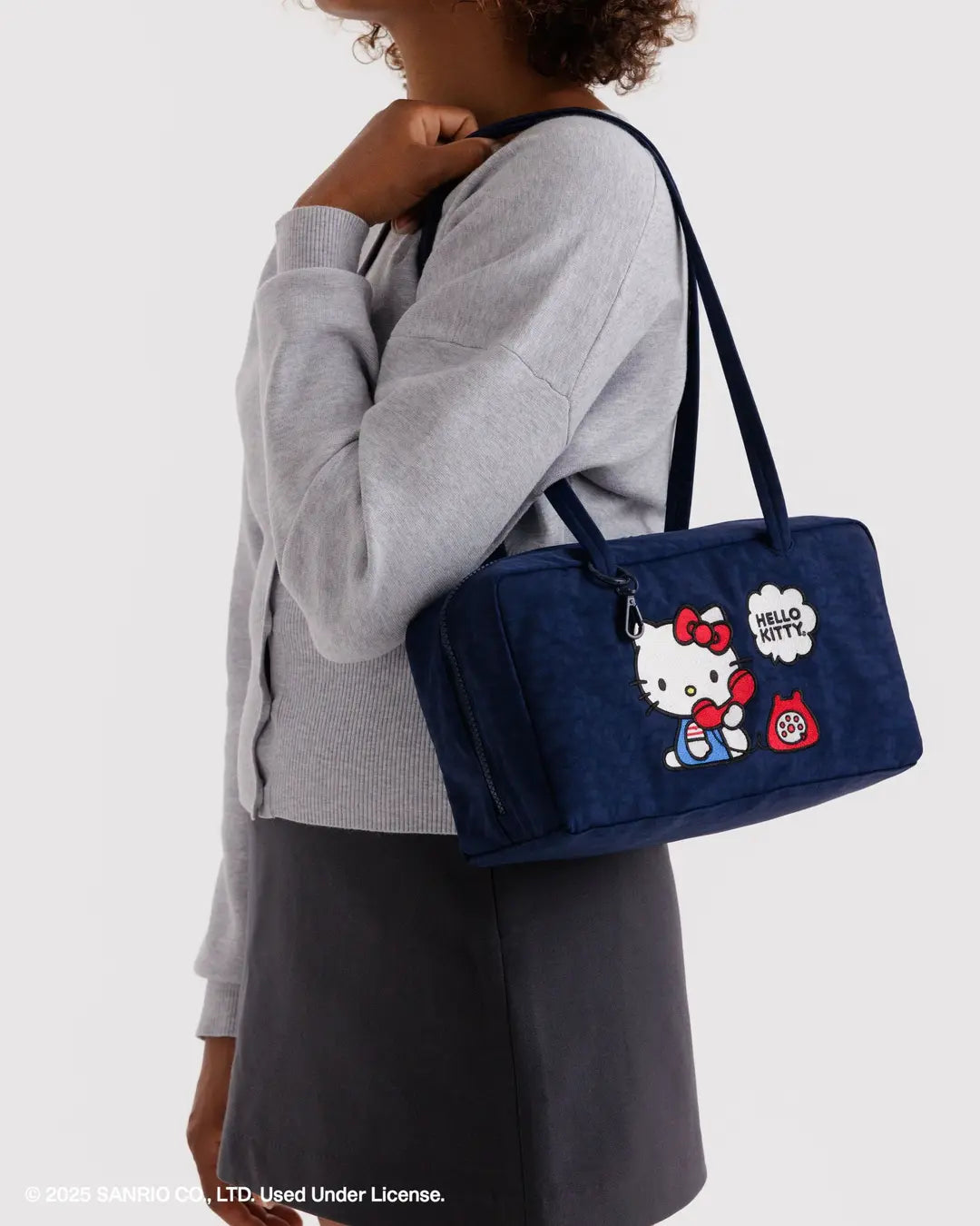 Hello Kitty Nylon Bowler Bag