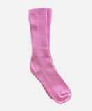 Okayok Dyed Cotton Socks -Pink