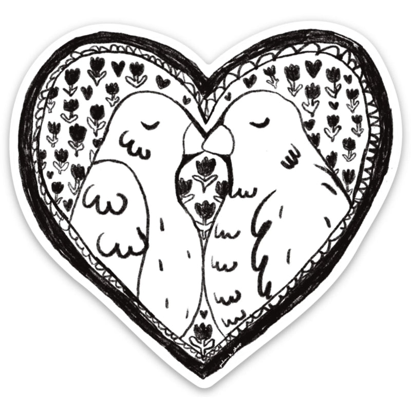 Lovey Dovey Vinyl Sticker