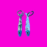 Sardine Earrings- SIlver