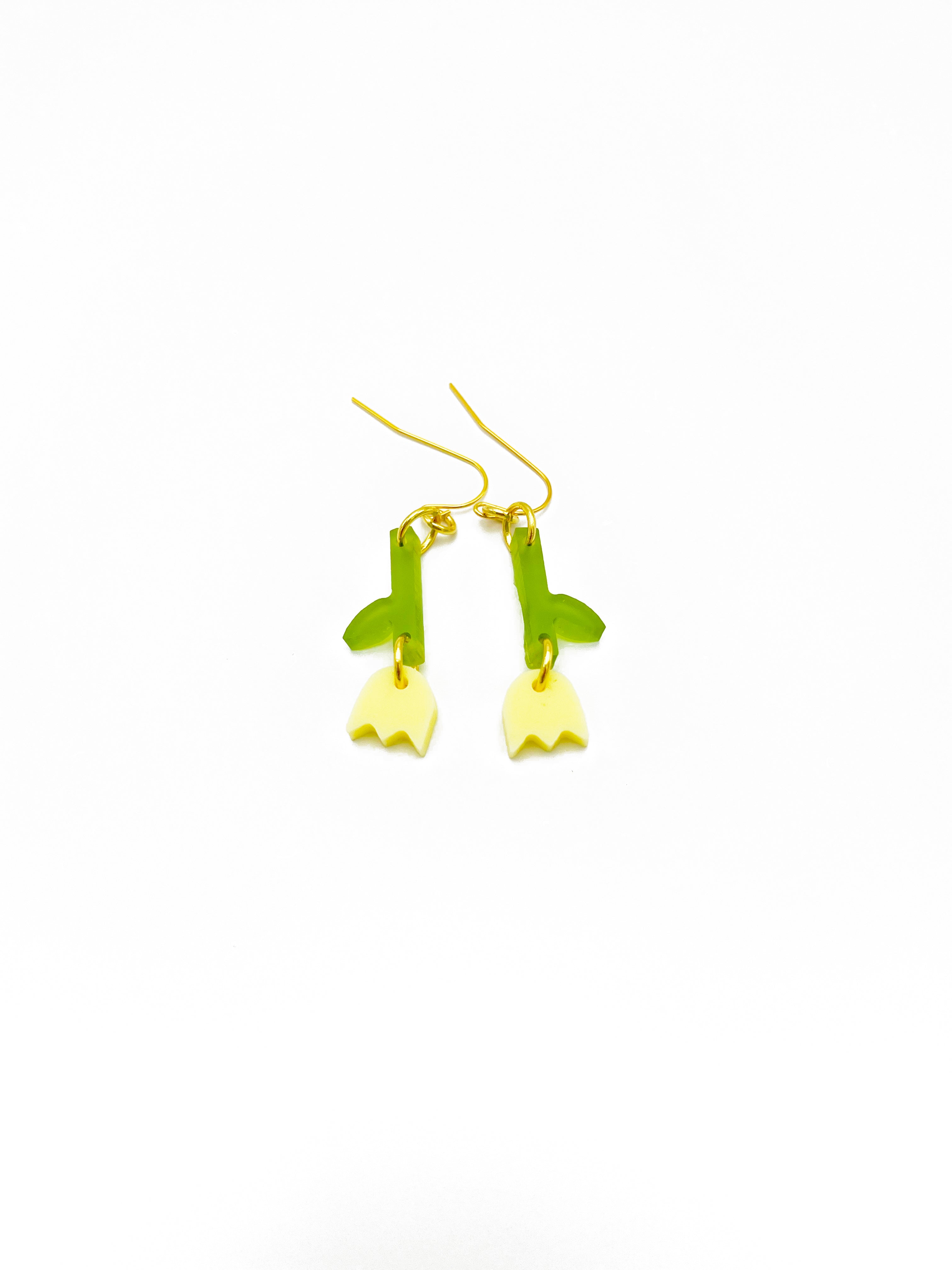 Small Tulip Earrings