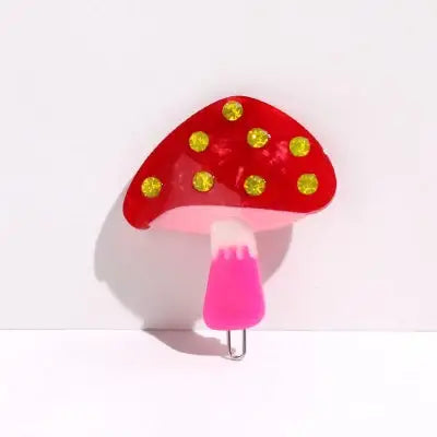 CALIFORNIA MAGIC FOREST MUSHROOM - Hair Clip