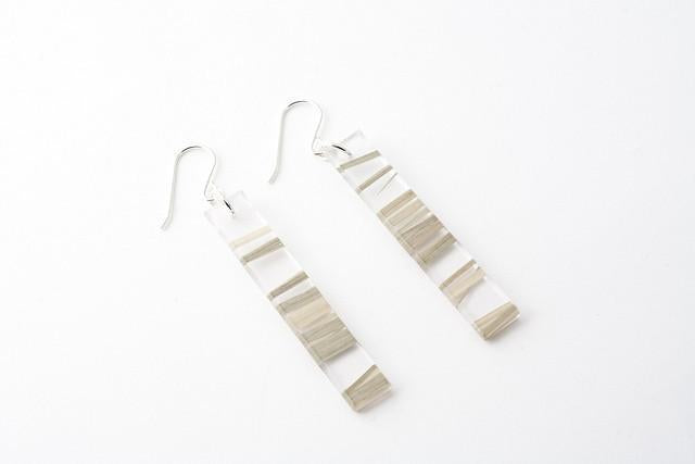 Ecoresin Earrings - Long
