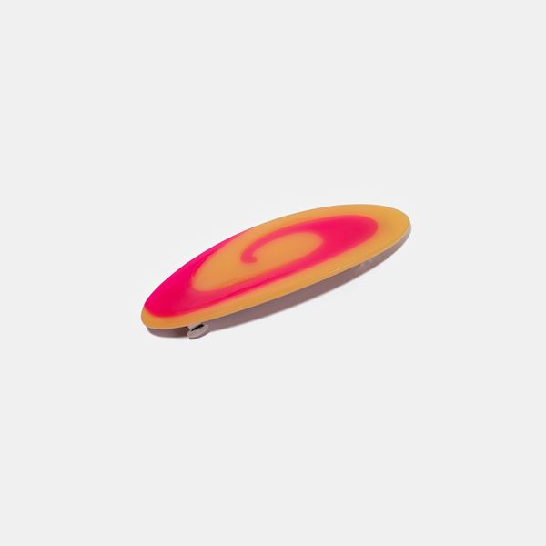 Chunks Swirl Barrette Swirl Barrette in Strawberry Mango