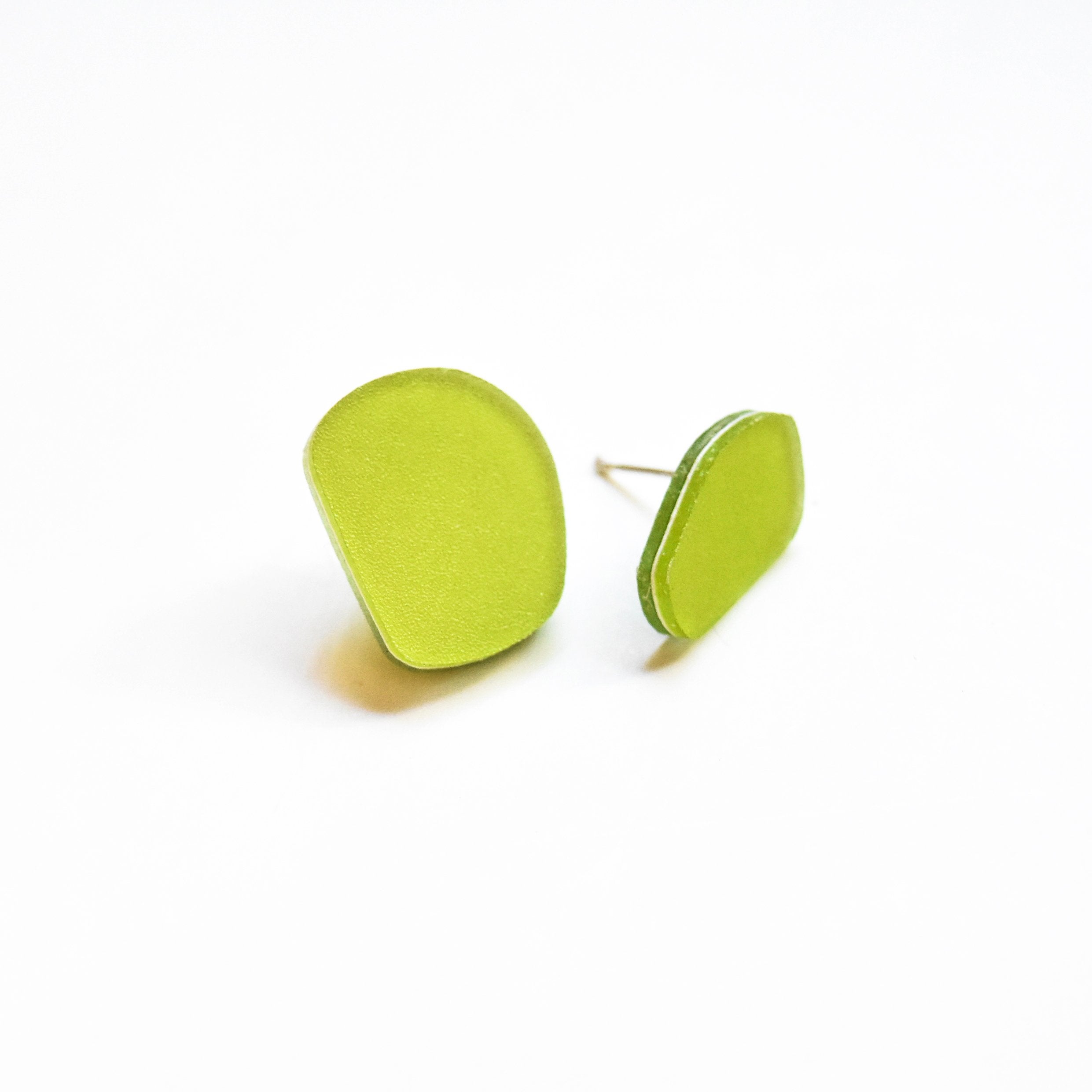 Ecoresin Blob Earrings