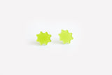 Ecoresin Scallop Earrings - Small Stud