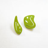 Ecoresin Earrings - Smiley
