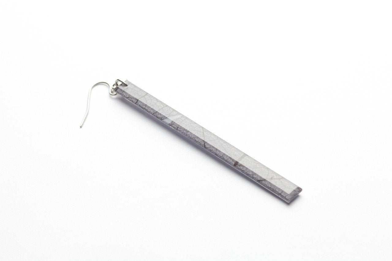 Ecoresin Earrings - Skinny