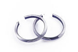 Ecoresin Hoop Earrings Large