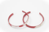 Ecoresin Hoop Earrings Large