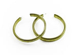 Ecoresin Hoop Earrings Large