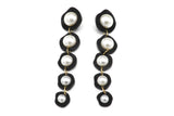 Ecoresin Pearl Long Drop Earrings