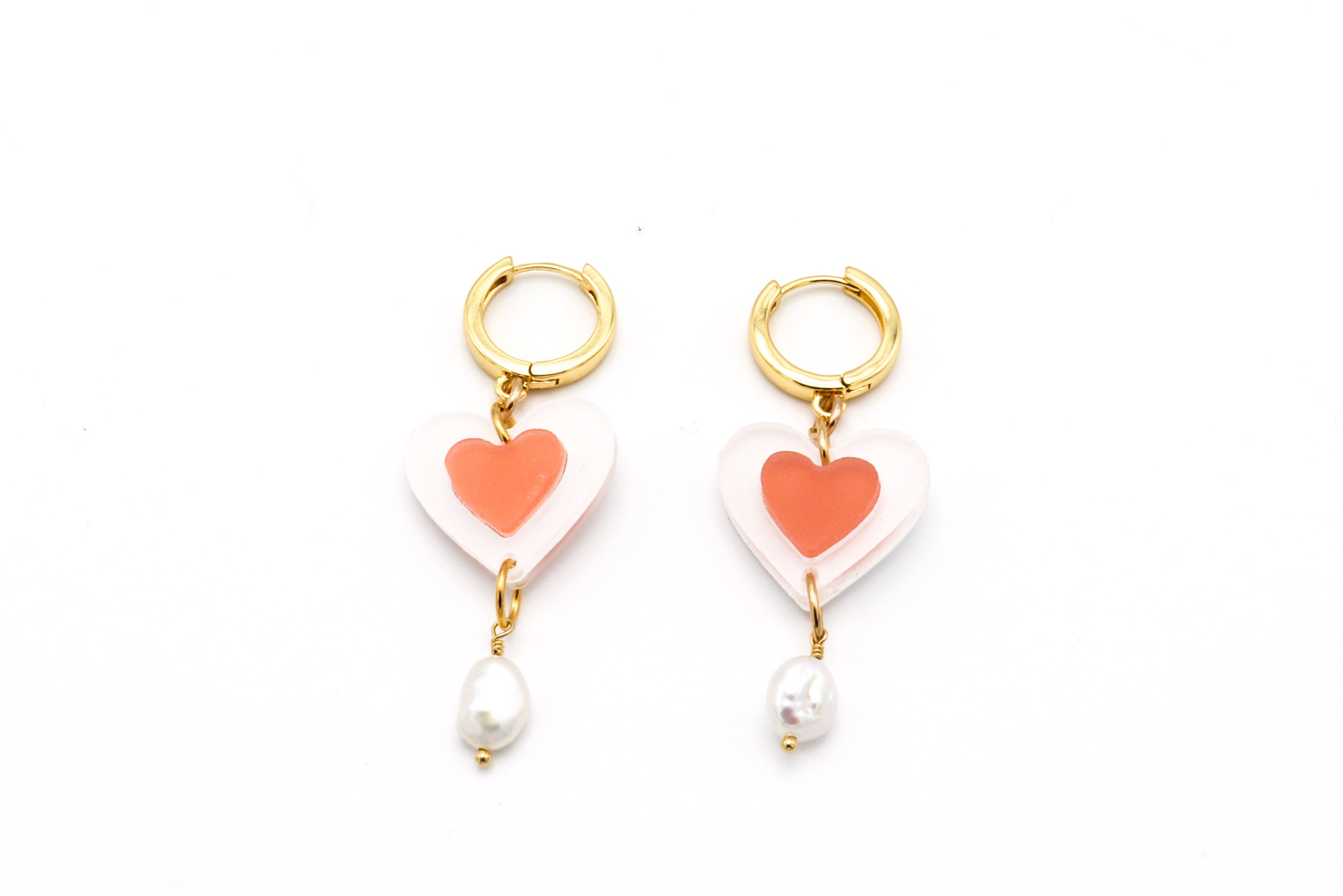 Heart Pearl Drops
