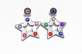 Gem Earrings - Stars