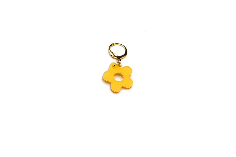 Charm Dangle Earring - Daisy
