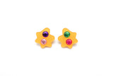 Ecoresin Gem Medium Blob Earrings