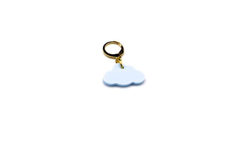 Charm Dangle Earring - Cloud