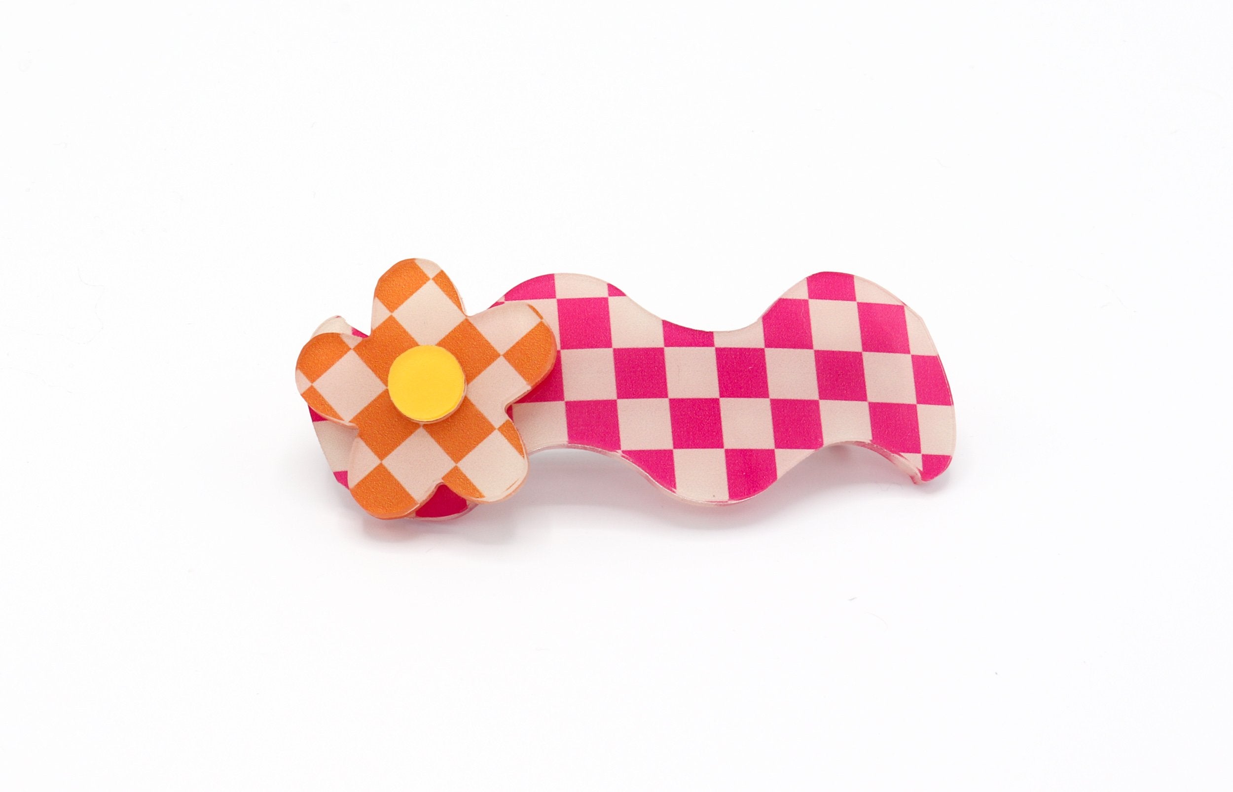 Wavy Daisy Hair Clip