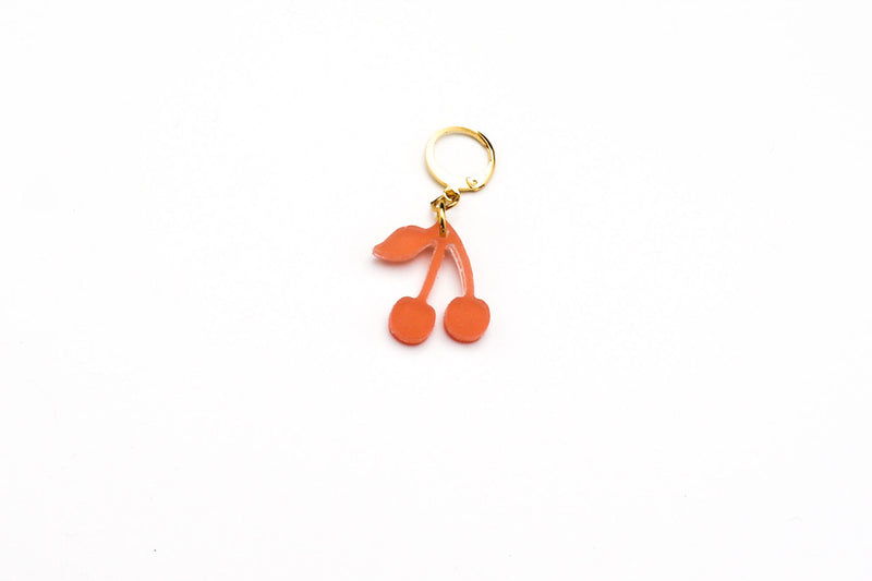 Charm Dangle Earring - Cherries