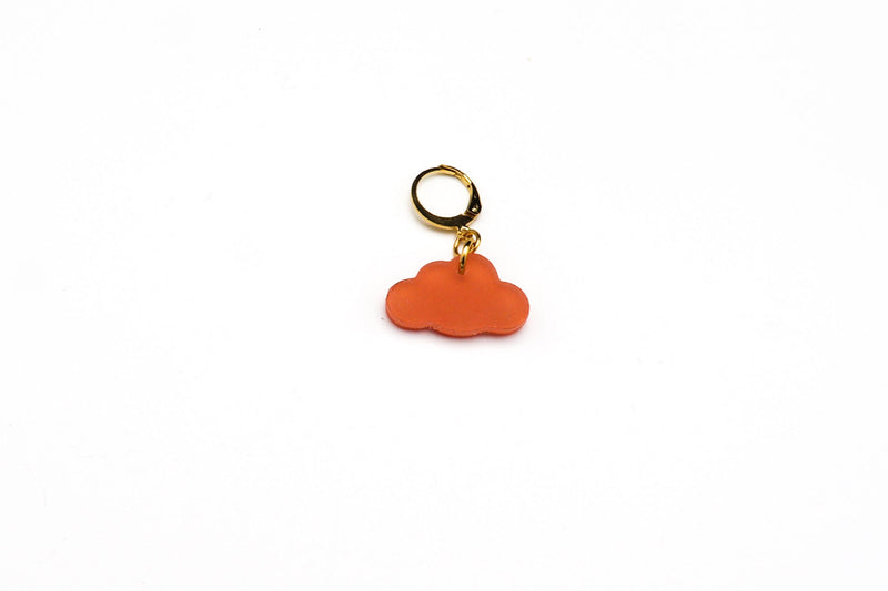 Charm Dangle Earring - Cloud