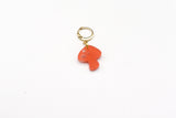 Charm Dangle Earring - Mushroom