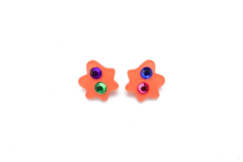 Ecoresin Gem Medium Blob Earrings